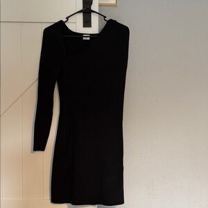Abercrombie & Fitch One Shoulder Black Dress